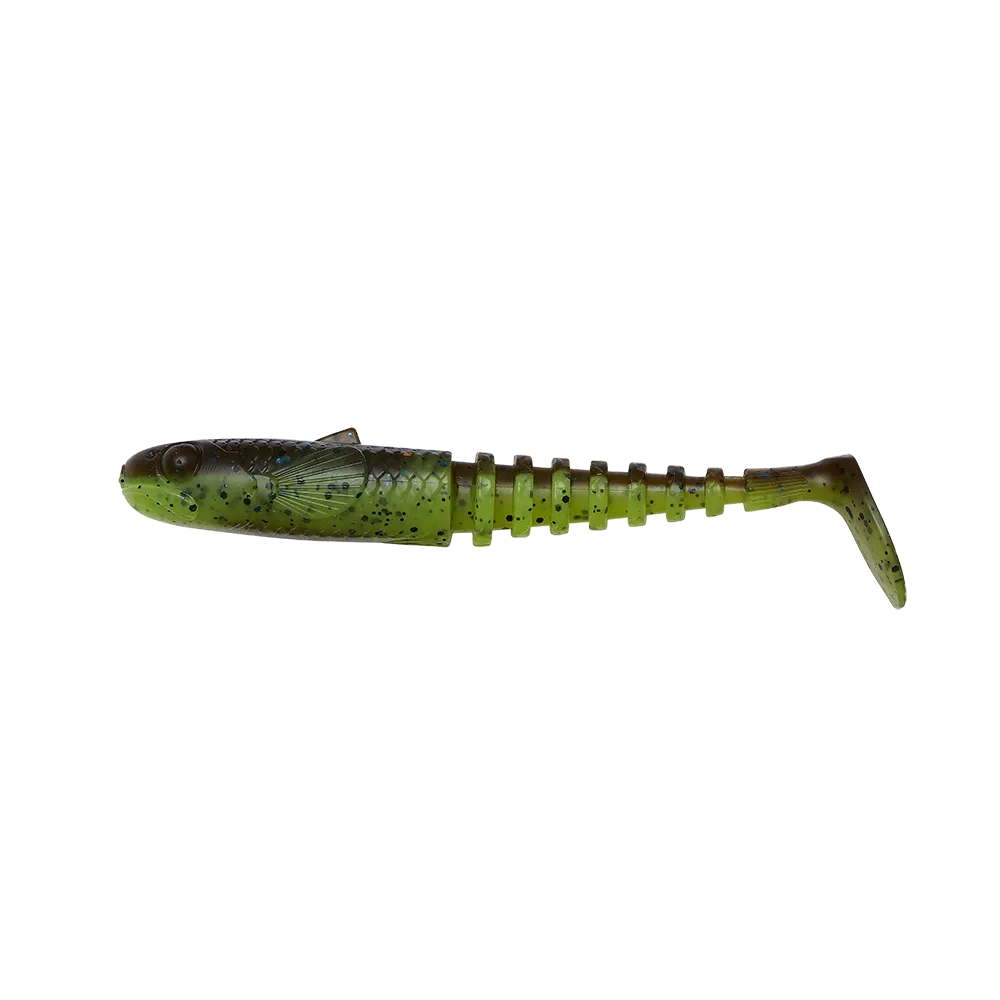 Savage Gear Gumová Nástraha Gobster Shad Chartreuse Pumpkin Délka: 9cm, Hmotnost: 9g
