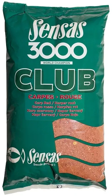 Sensas Krmení 3000 Club 1kg Příchuť: Carpes Rouge (Kapr Červený)