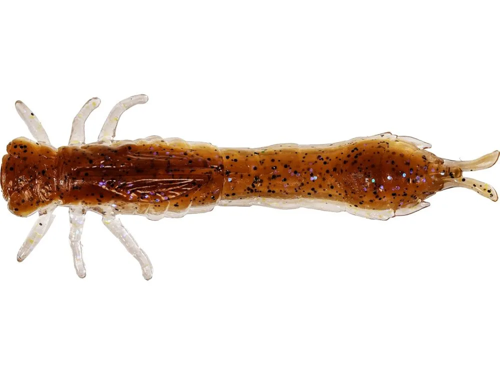 Westin gumová nástraha odonata ned creaturebait 6,5 cm 2 g 4 ks - brown shiner