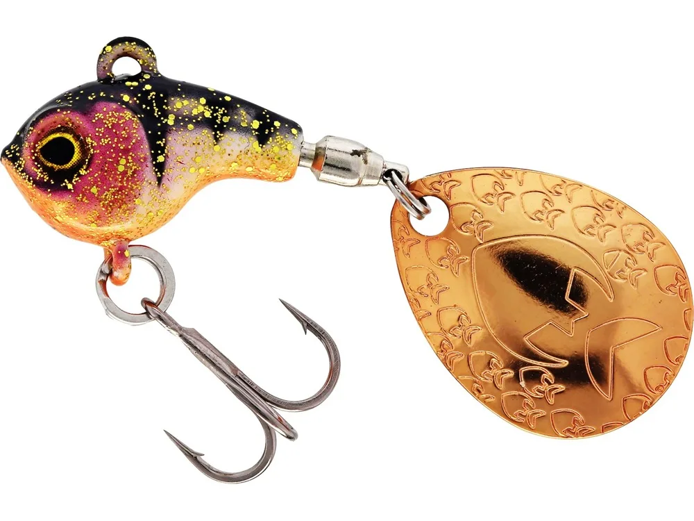 Westin nástraha dropbite tungsten spin tail jig copper perch - 1,6 cm 7 g