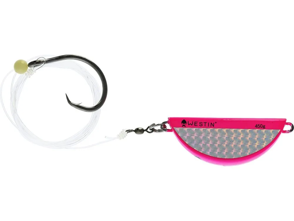 Westin návazec Halibut Anti Twist Rig Circle Hook Pink Flash - 450g