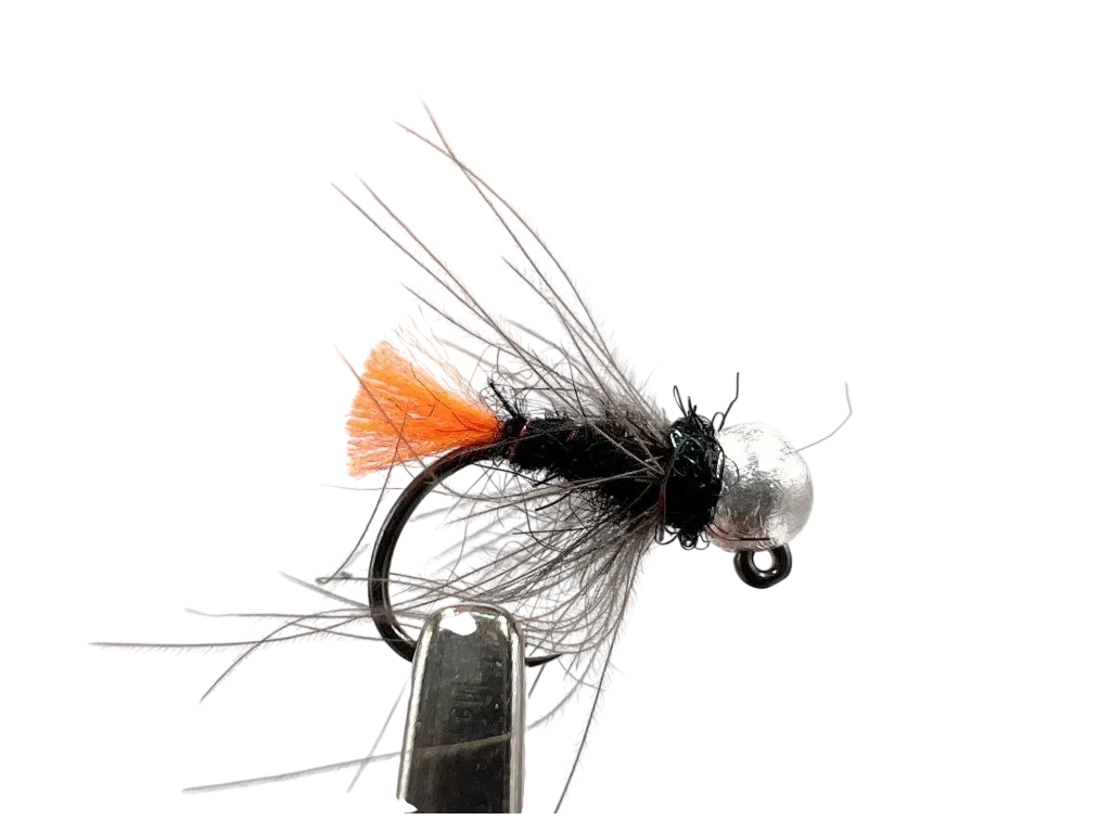AzFishing AZ-Fishing Nymfa s Tungstenovou Hlavou Orange Tag Velikost háčku: #16, Průměr Tugnstenu: 3,3mm