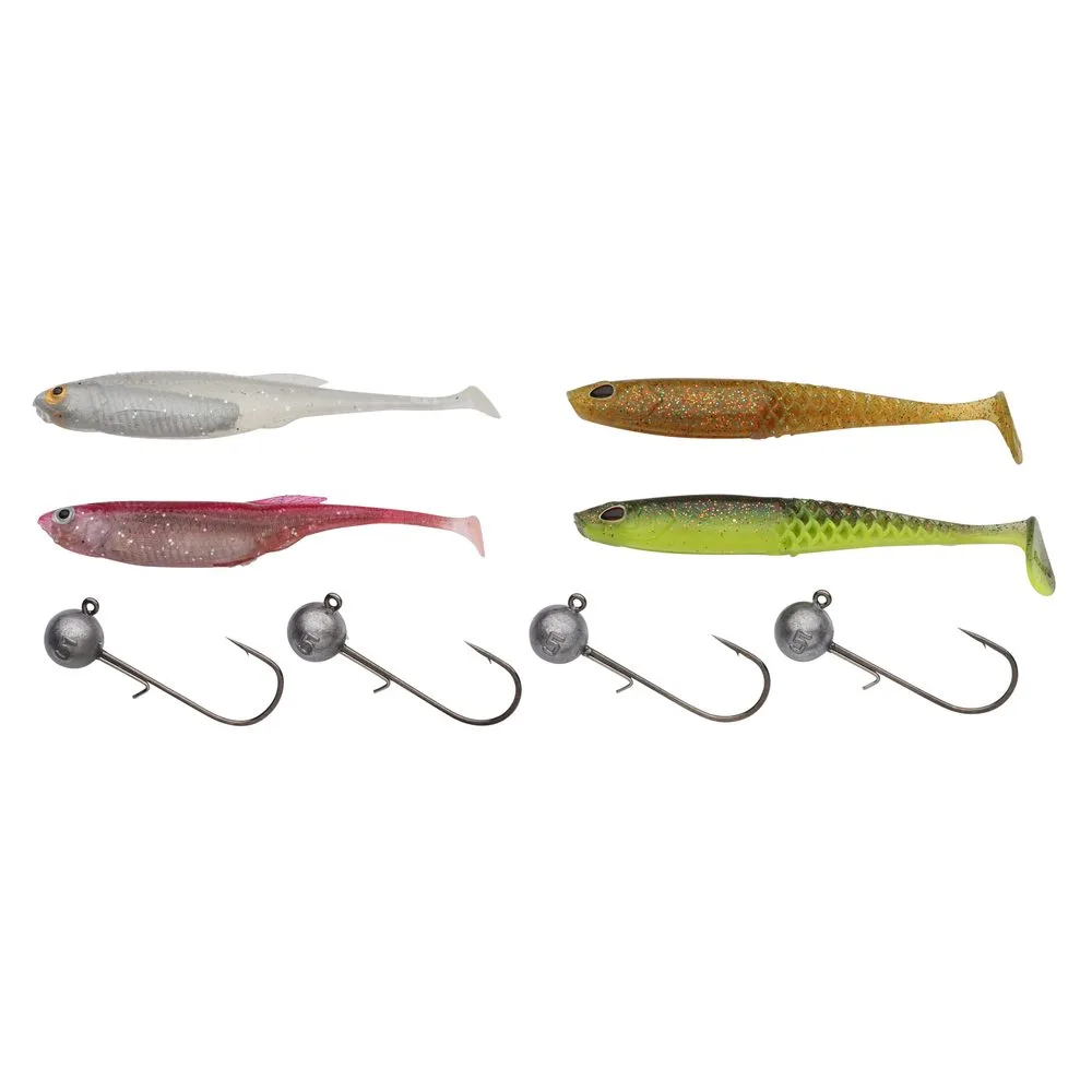 Berkley Gumová nástraha PowerBait Perch Jig 5g Pro Pack 8ks - Dark Water