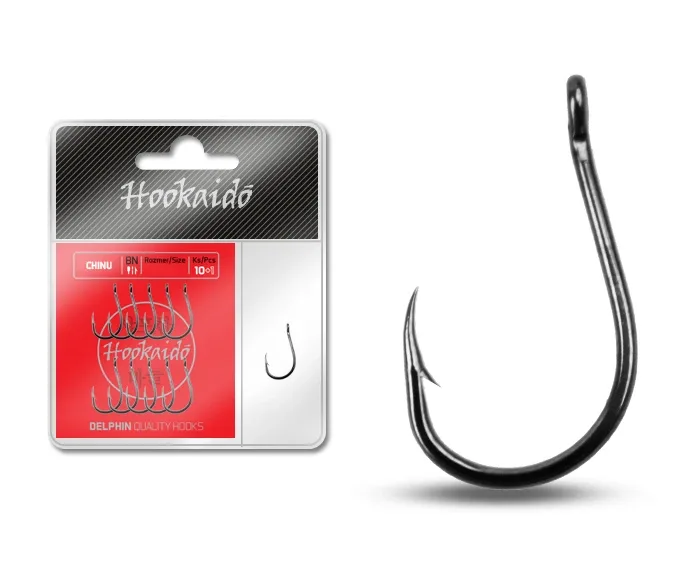 Delphin Háček HKD Chinu Ring 10+1 ks Velikost háčku: #8