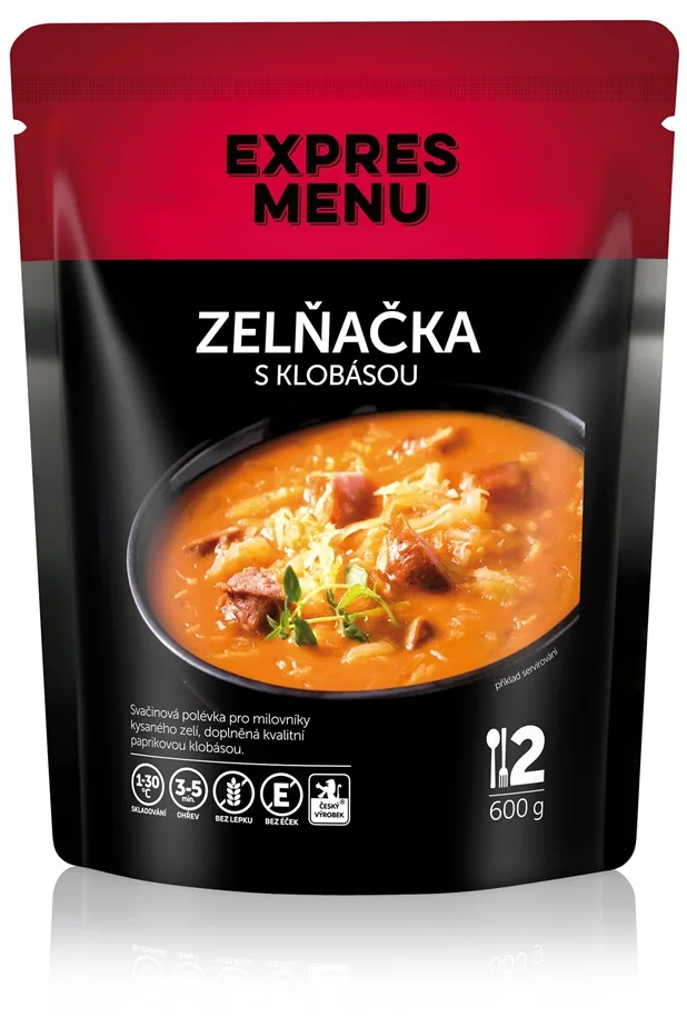 Expres menu zelňačka s klobásou 600 g