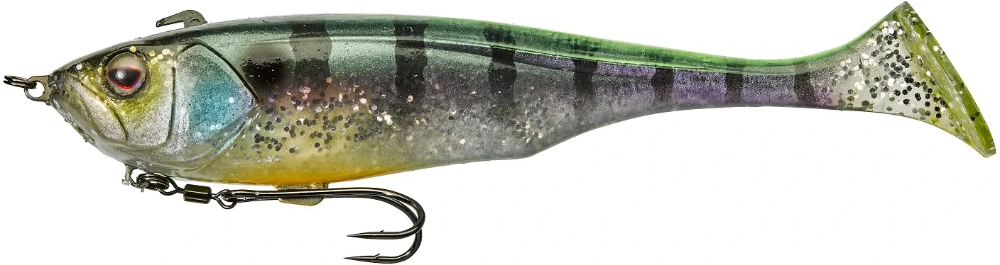 Illex Gumová Nástraha Dunkle Chartreuse Strike Gill Délka: 19,5cm, Hmotnost: 62g