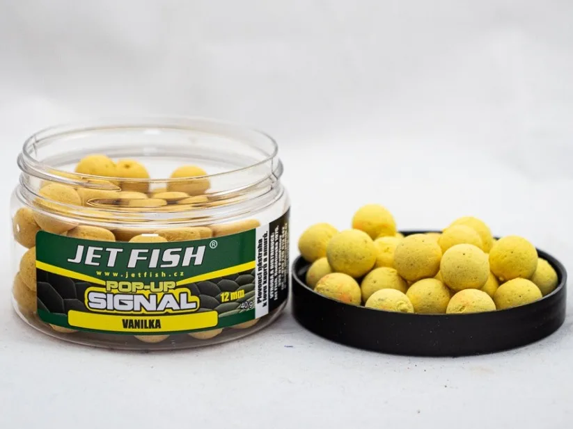 Jet fish signal pop up vanilka - 40 g 12 mm