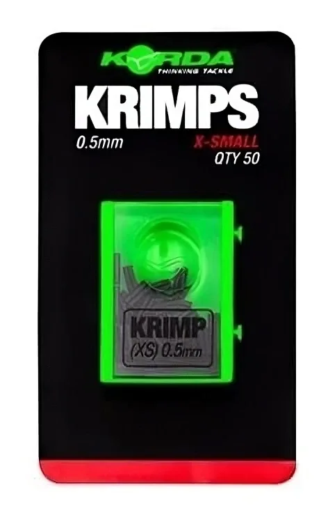 Korda Náhradní Spojky Spare Krimps 50ks Varianta: 0,6mm