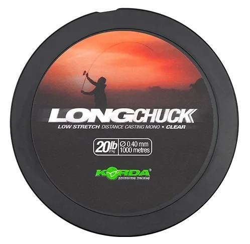 Korda Vlasec Longchuck Clear 1000 m Nosnost: 20lb, Průměr: 0,40mm