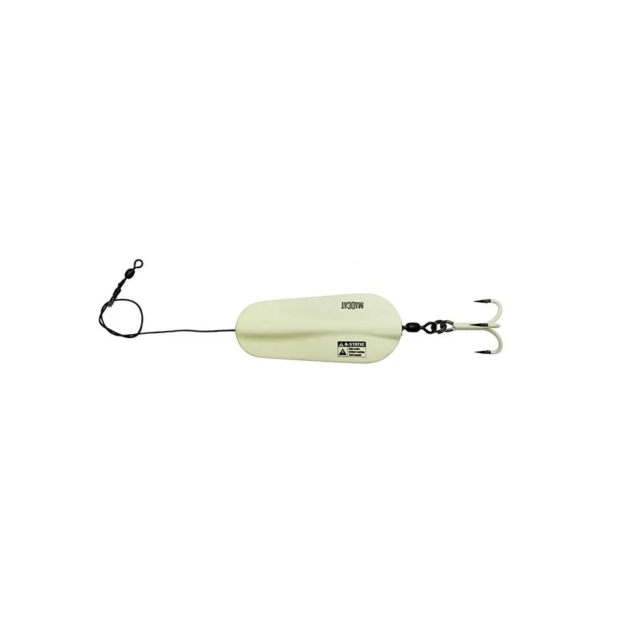 MadCat Třpytka A-Static Inline Spoons Fluo Yellow UV 125g Barva: Glow-In-The-Dark, Hmotnost: 125g