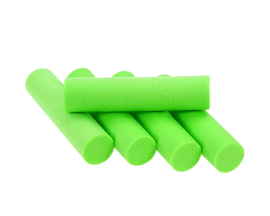 Sybai Pěnové Válečky Foam Cylinders Chartreuse Délka: 40mm, Počet kusů: 5ks, Průměr: 10mm