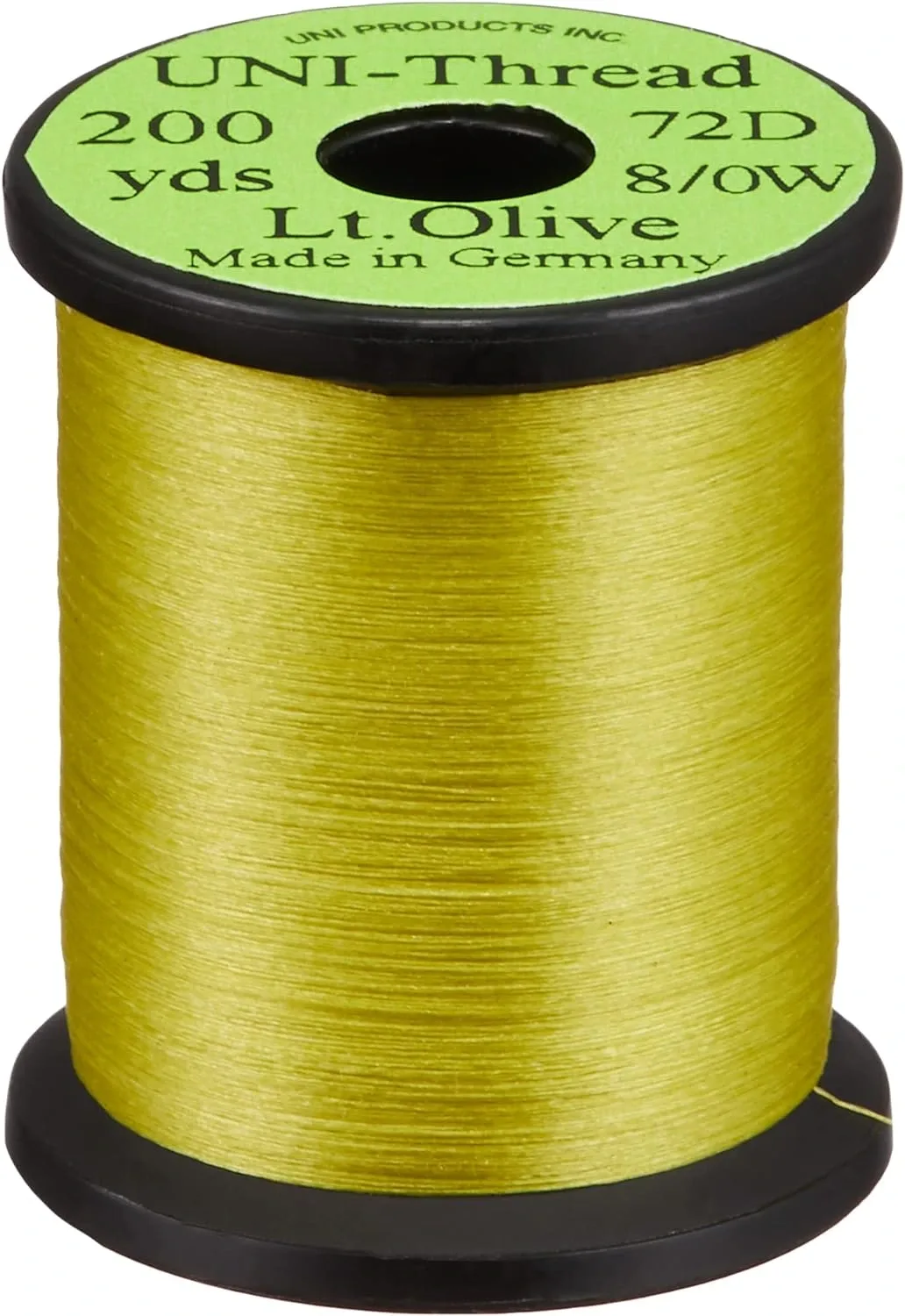 UNI Products Nit Thread 8/0 200yd Light Olive