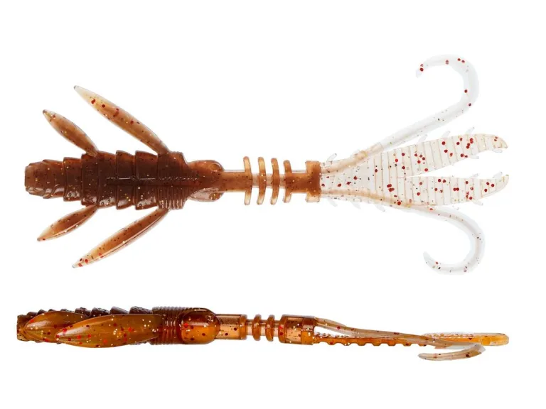 Westin Gumová nástraha CreCraw Ripplr Creaturebait Cinnamon Brandy - 9,5cm 4g 4ks