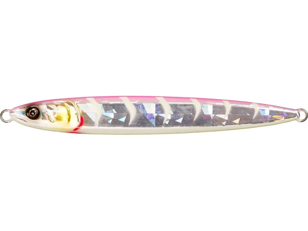 Westin pilker flashin anchovy pink glow ribs - 13 cm 80 g