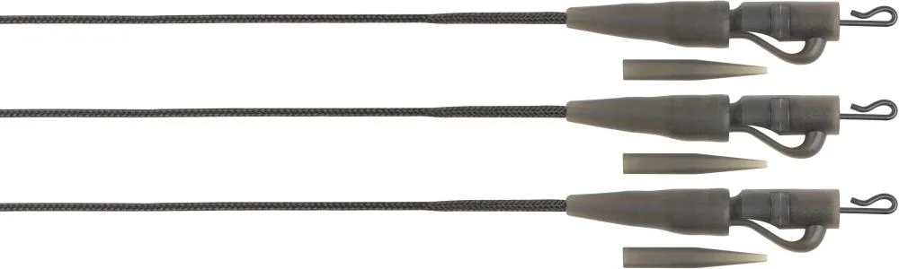 Fox montáž edges naturals leadcore leaders 50 lb 75 cm 3 ks