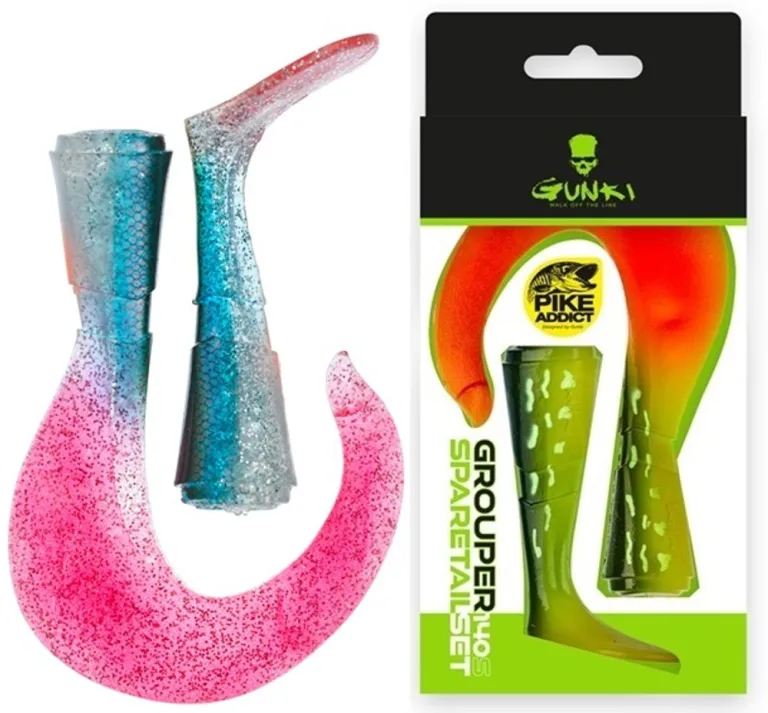 Gunki Náhradní ocásky Grouper 14cm S - Roach Tendance