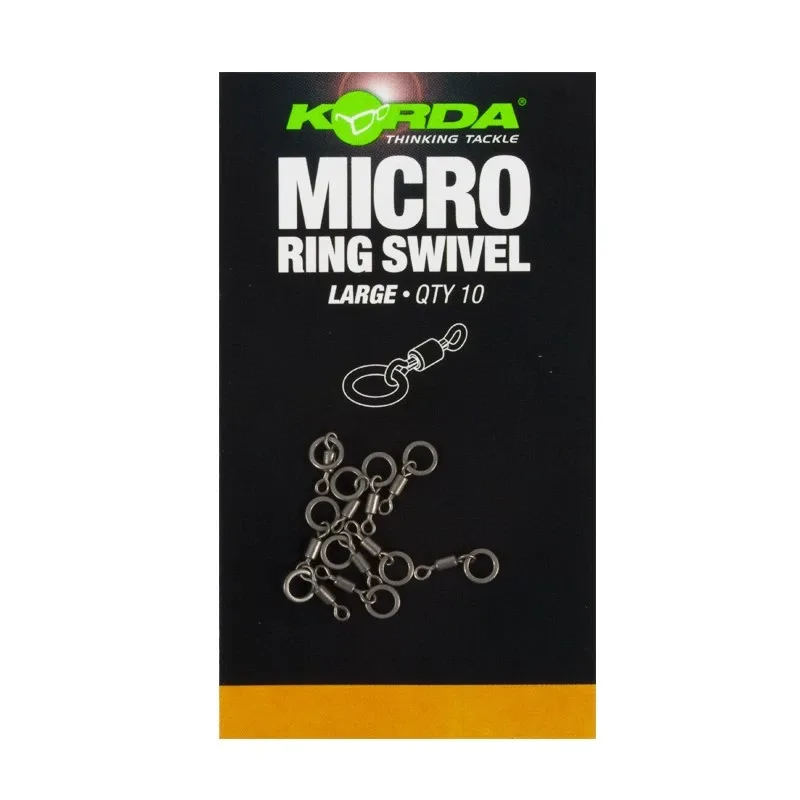 Korda Obratlík Micro Rig Ring Swivel Large 10ks