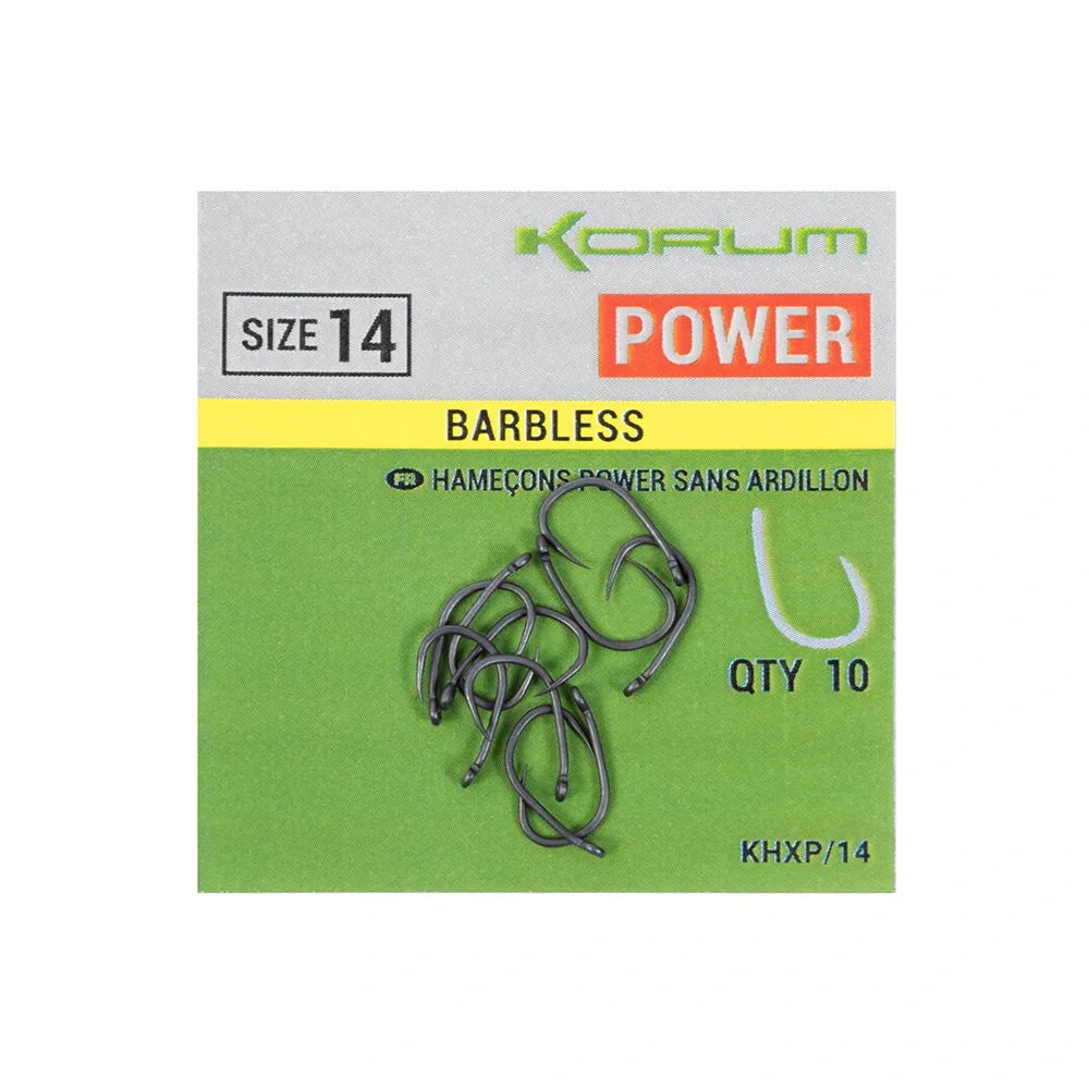 Korum Háčky Xpert Power Micro Barbed Hooks 10ks Velikost háčku: #14