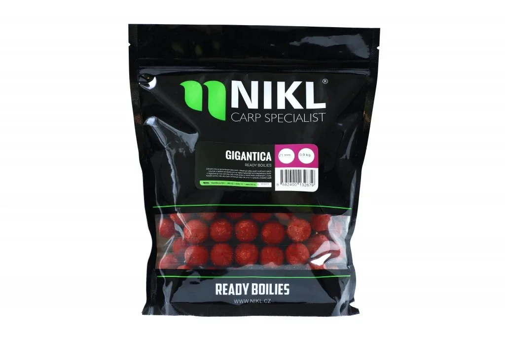 Nikl Boilie Ready Gigantica Hmotnost: 900g, Průměr: 18mm