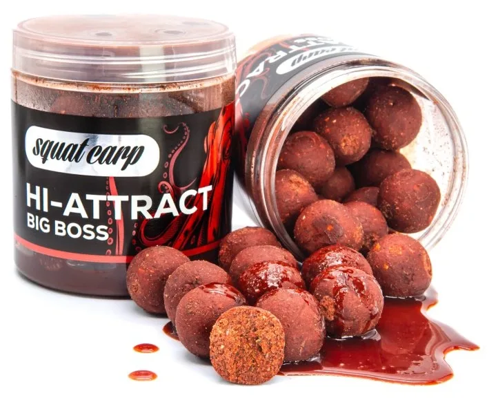 Squat carp boilies v dipu hi-attract big boss 220 g - 24 mm