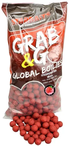 Starbaits Boilie Global Strawberry Jam - 24mm 2,5kg
