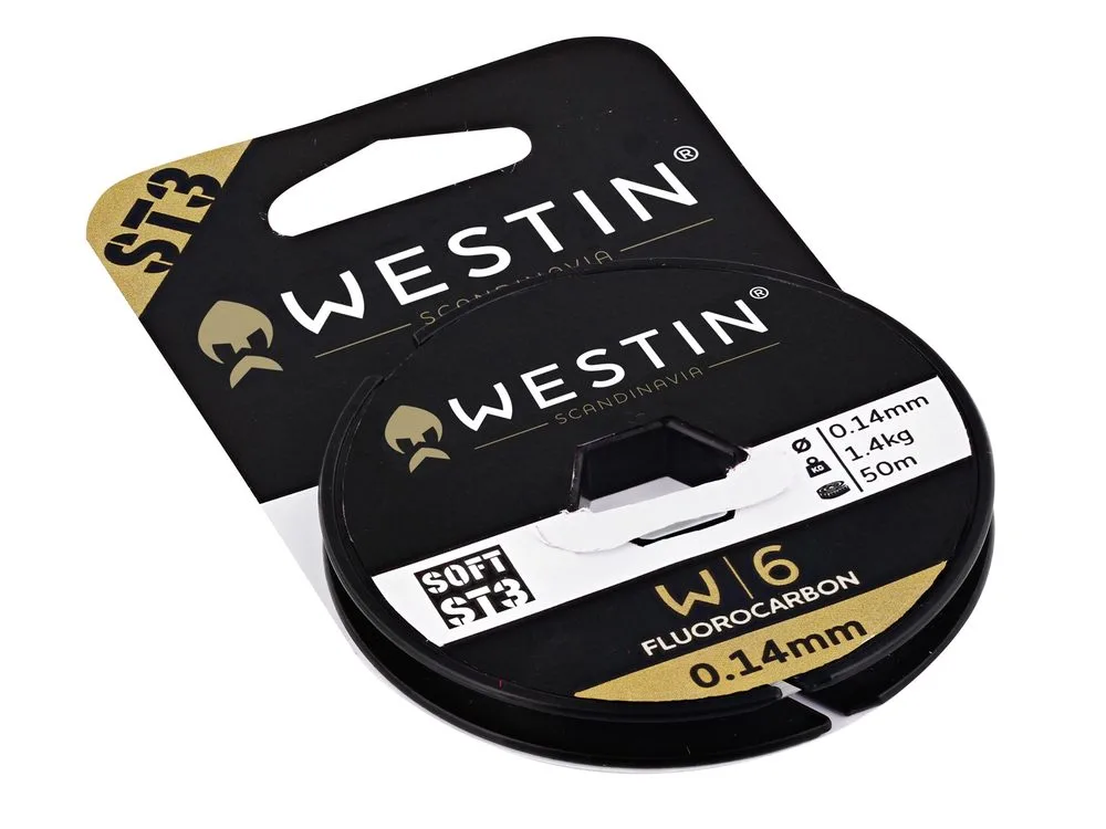 Westin Fluorocarbon W6 ST3 Fluorocarbon Clear - 1,05mm/56,5kg 20m