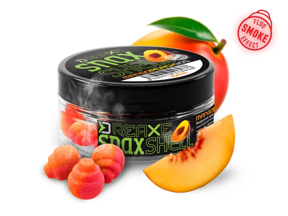 Delphin Nástraha D Snax Shell Mango-Broskev - 12mm 30g