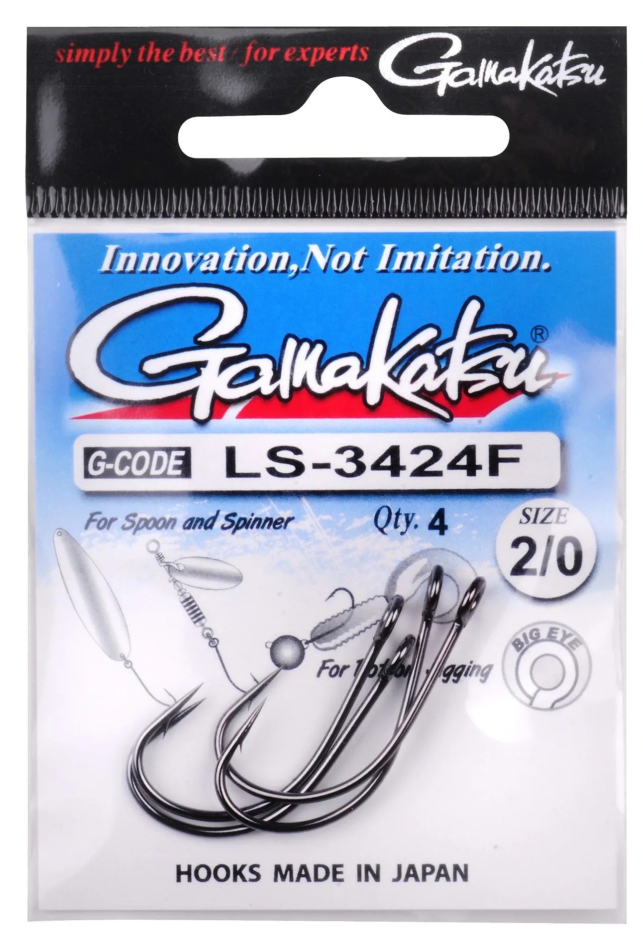 Gamakatsu Háček LS-3424F Velikost háčku: #6