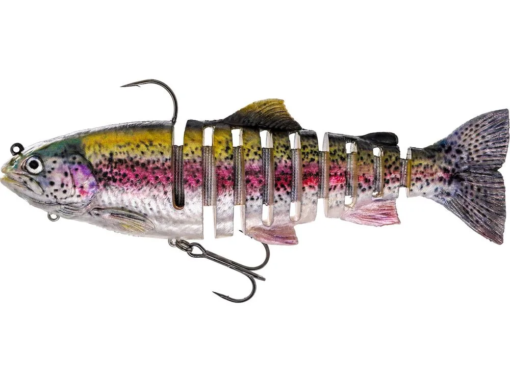 Westin Gumová nástraha Tommy The Trout Multi Jointed R2F Real Rainbow Trout