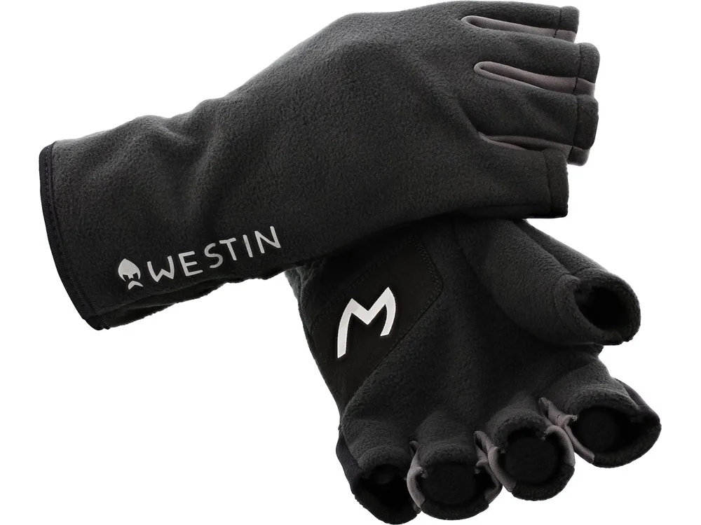 Westin rukavice hlf fleece gloves carbon black - m