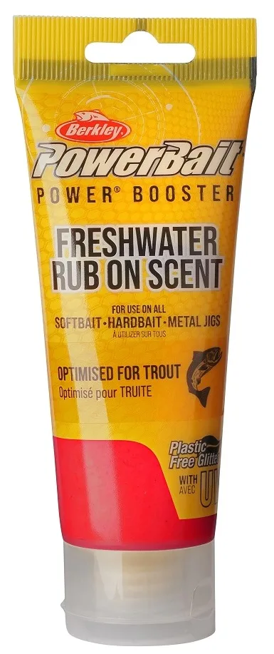 Berkley powerbait gel 80 ml - bloodworm red black flake - pstruh
