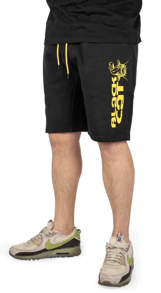 Black Cat Kraťasy Black Jogger Shorts - S