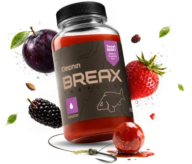 Delphin booster breax sweetberry moruše jahoda švestka 250 ml