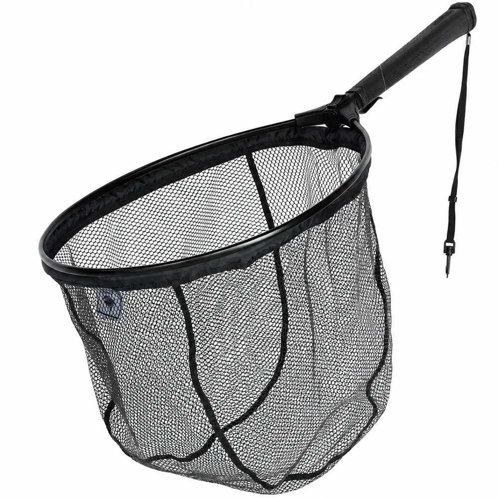 Giants fishing plovoucí podběrák s pogumovanou síťkou deluxe rubber float m 45x35 cm