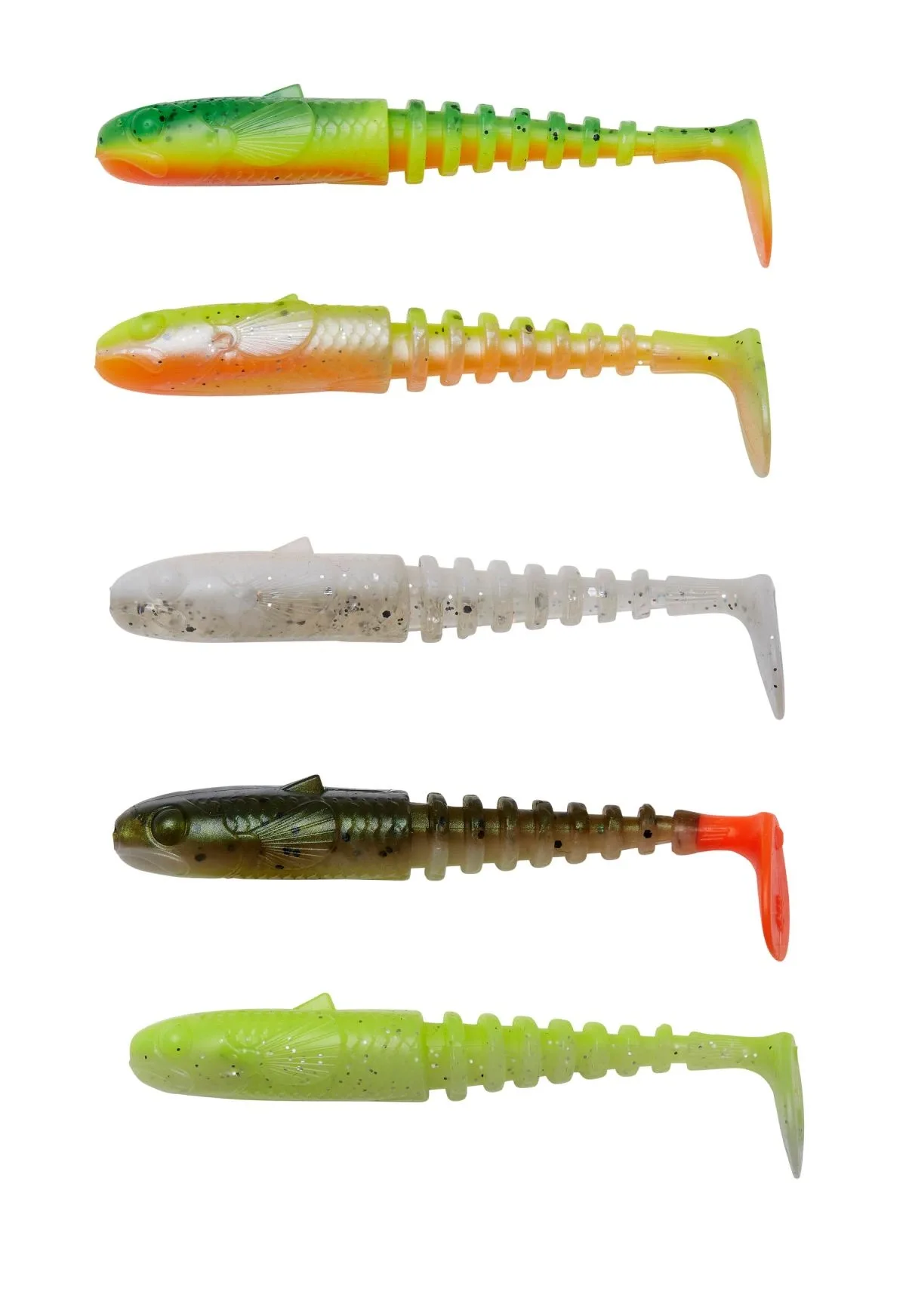 Savage Gear Gumová Nástraha Gobster Shad Dark Water Mix 5ks Délka: 9cm, Hmotnost: 9g