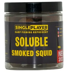 Singleplayer rozpustné boilies soluble smoked squid 20 mm - 150 g