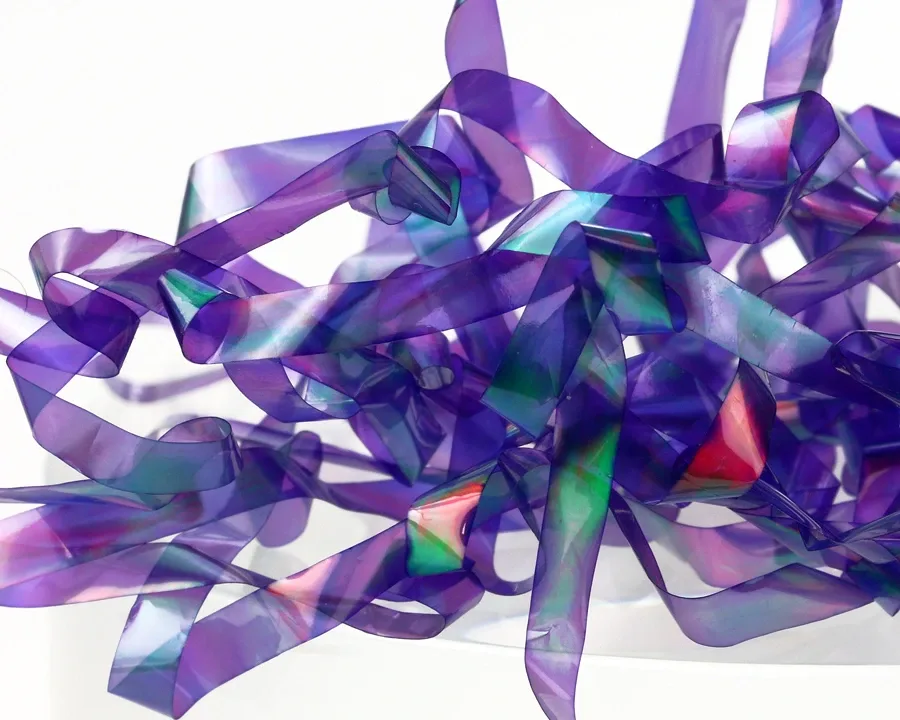 Sybai Hřbítková Fólie Magic Pearl Strips Violet