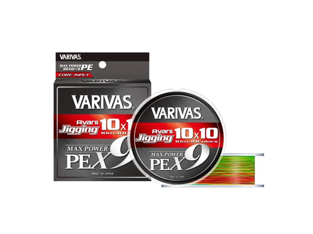 Varivas Šňůra Avani Jigging 10x10 Max Power PE X9 - 0,148mm 8,16kg