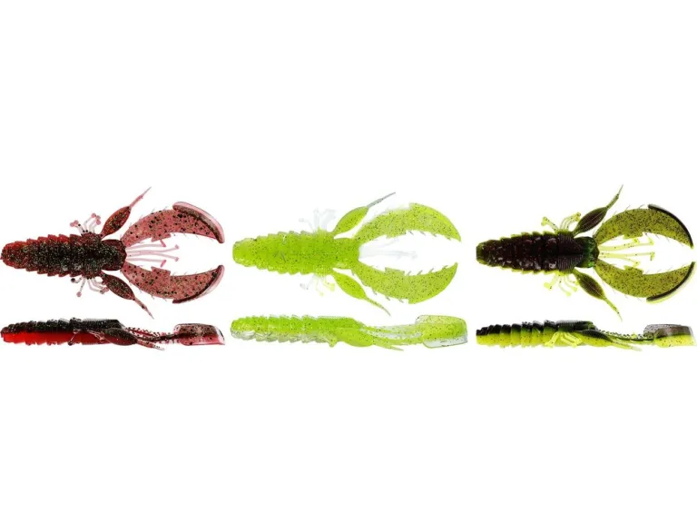 Westin Gumová nástraha CreCraw Creaturebait Dark Water Mix - 6,5cm 4g 6ks