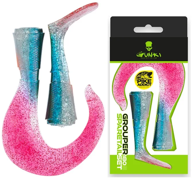 Gunki náhradní ocásky grouper s roach tendance 14 cm