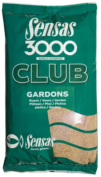 Sensas Krmení 3000 Club 1kg Příchuť: Gardons (plotice)