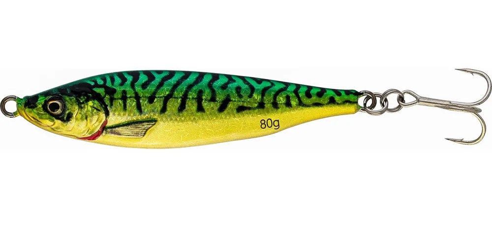 Westin pilker herrix jig green gold mackerel - 9,4 cm 80 g
