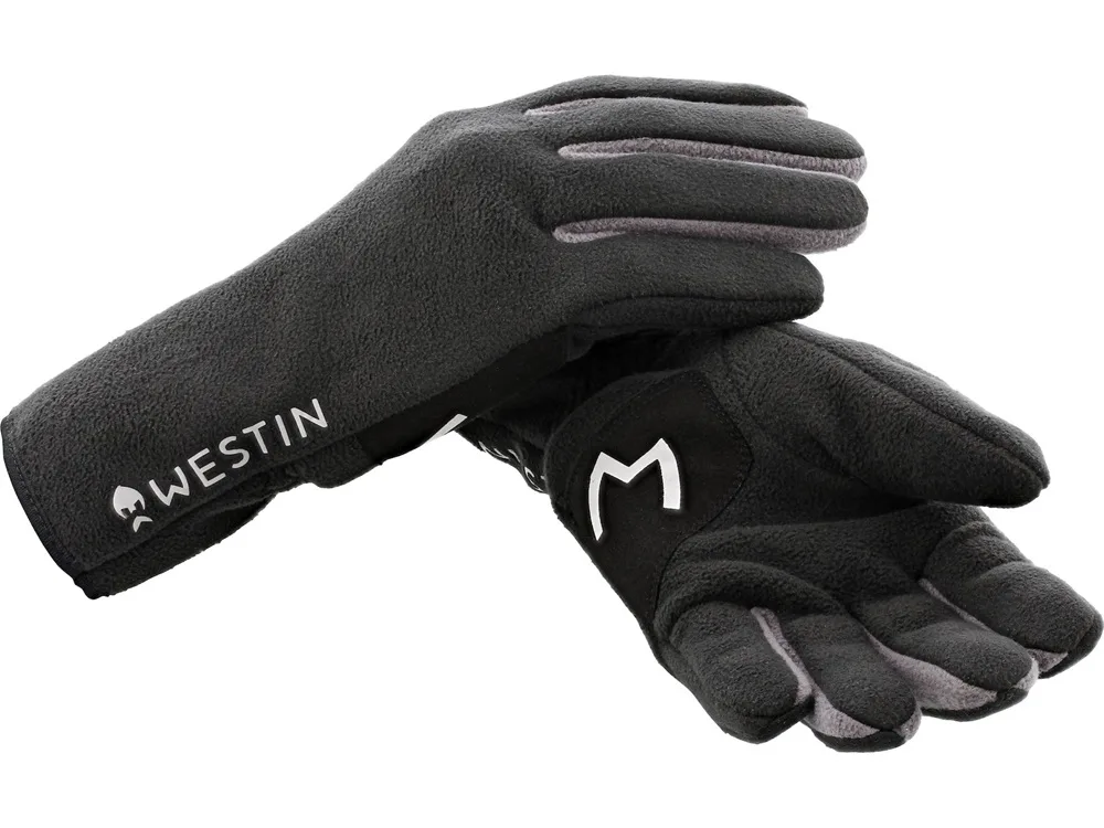 Westin rukavice full fleece gloves carbon black - xl