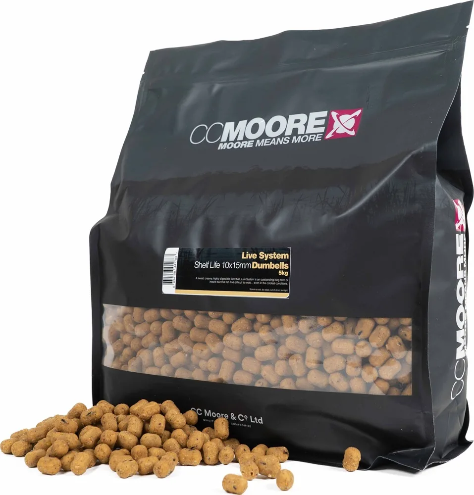 Cc moore boilies live system dumbells - 5 kg 10x15 mm