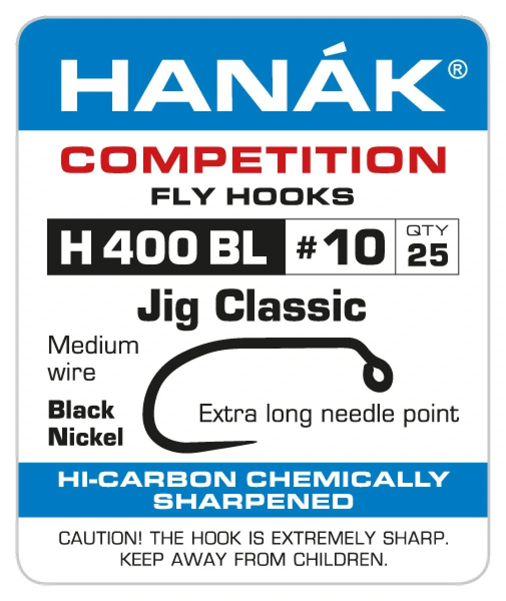 Hanák Competition Hanák Háčky H 400 BL Jig Classic Velikost háčku: #18