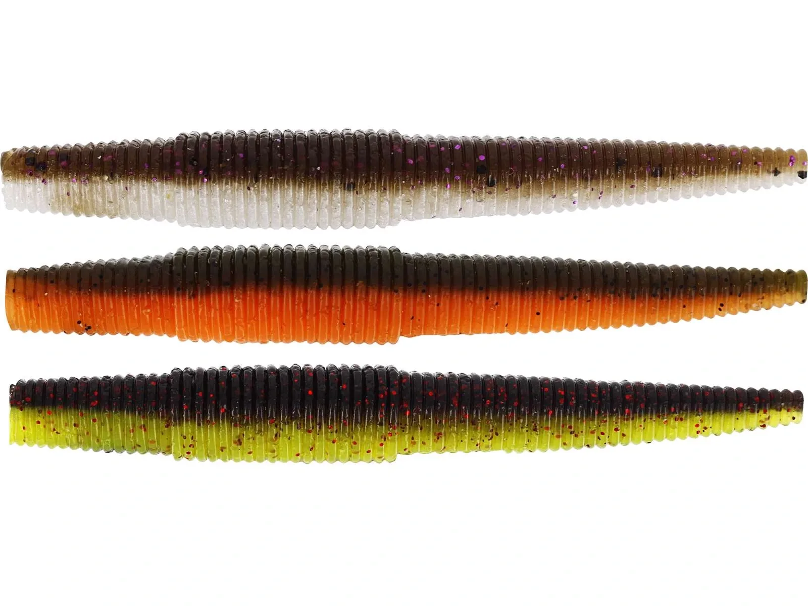 Westin Gumová Nástraha Ned Worm Dark Water Mix Délka: 9cm, Hmotnost: 5g, Počet kusů: 6ks