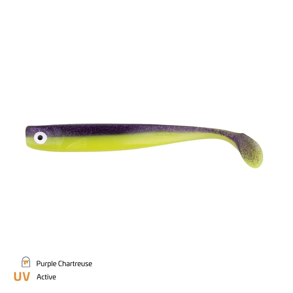 Zeck Gumová nástraha Zander Gummi 16cm - Purple Chartreuse