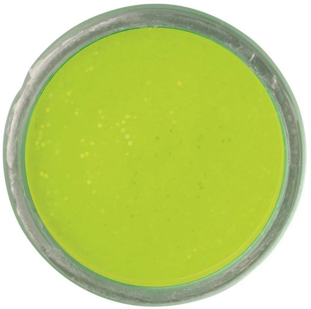 Berkley Těsto na pstruhy PowerBait Natural Glitter - Chartreuse Glitter