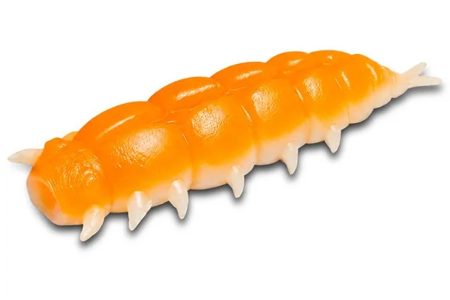 Delphin umělá nástraha larvo cheese 3 cm 0,5 g 15 ks - nachos