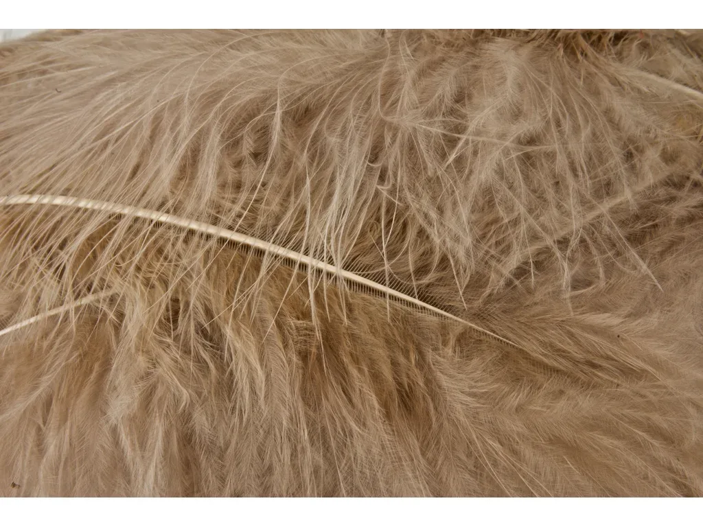 Hends Peří Marabou Brown Beige